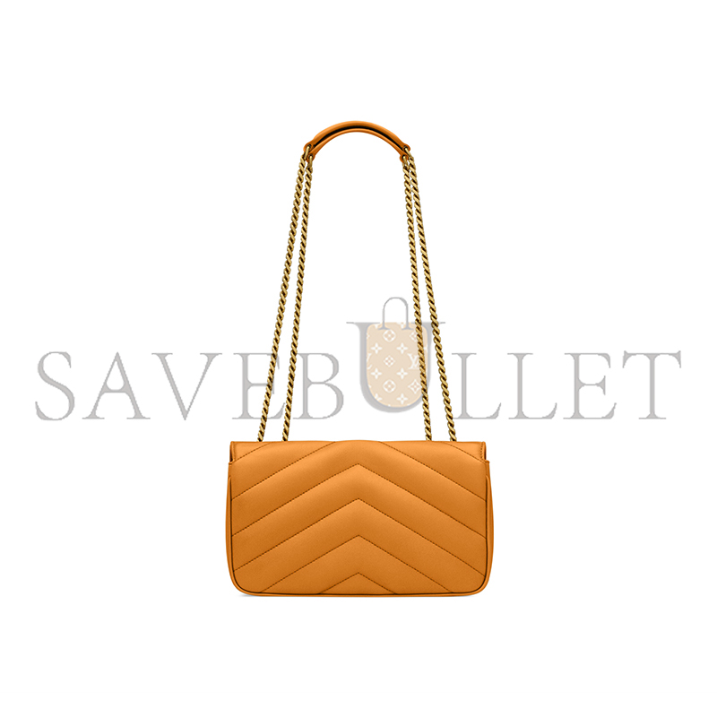 YSL LOULOU SMALL IN MATELASSÉ LAMBSKIN 801437AAEAX7923 (24*14*6cm)